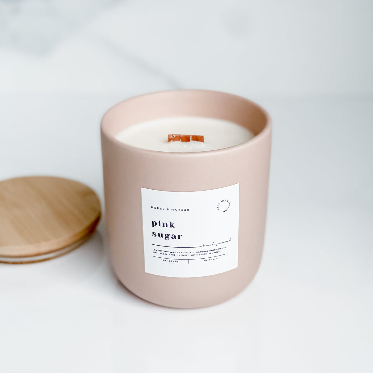 Pink Sugar Soy Candle – House & Harbor